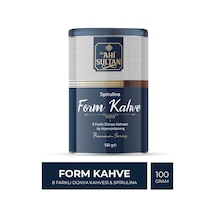 Ahi Sultan 8 Farklı Kahve ve Spirulina İçerikli  Form Kahvesi 100 G