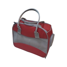 La Vista Uçak Kabin Boy Style Flybag Kedi, Küçük Köpek Taşıma Çantası Kırmızı 30-20-40cm