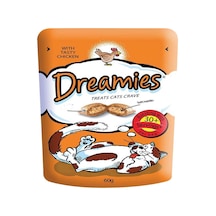 Dreamies Tavuk Kedi Ödül Maması 60 G - Lezzetli Ve Pratik Ödül 6'li Avantaj Paketi - 6 Adet Tarı