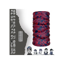 E Taktik Boyunluk Dikişsiz Tüp Maske Buff Baf Saç Bandı Uv+50 Yansıtıcı 4 Mevsim Yarı Termal Üründür Çok Renkli - 910283331 Çok Renkli