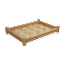 The Mia Wicker Tepsi 36x25 Cm Tps0072 The Mia Wicker Tepsi 36x25 Cm Tps0072