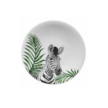 Kütahya Porselen  Doğadakiler 27 cm Servis Tabağı Zebra