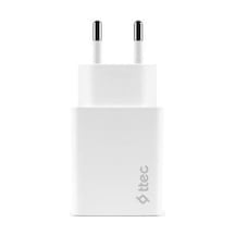 Ttec SmartCharger Duo PD 32W Seyahat Hızlı Şarj Aleti USB-C + USB-A Beyaz 2SCS24B