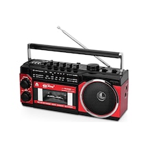 Kaset Çalar, Taşınabilir Kaset Teyp Çalar, Fm/am/sw Frekans Bandı Destekli Kaset Kaydedici, Kas