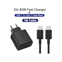 45w Pd Usb C Şarj Cihazı Süper Hızlı Şarj Cihazı Tip C Kablosu Samsung Galaxy S22 S23 Ultra Note 20 Hızlı Şarj Telefon Şarj Adaptörü