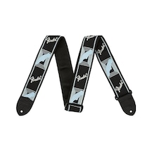 Fender 2'' Monogrammed Askı Black/light Grey/blue