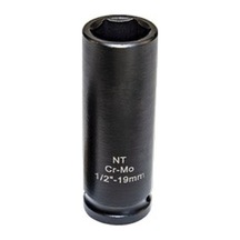Nttools Ntzlu1221 21mm 1/2 Crmo Uzun Metrik Darbeli Lokma