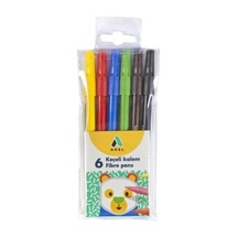 Keçeli Kalem 6 Lı Sarı
