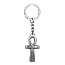 Eskitme Antik Ankh Anahtarı Metal Anahtarlık Unisex Vintage & Gotik Aksesuar