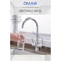 Arıtmalı Mutfak Bataryası 3 Yollu Arıtmalı Mutfak Eviye Bataryası