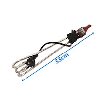 Kromajlı Komple Daldırma Tip Su Isıtıcısı 220 Volt 1500Watt