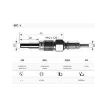 Svac Octavia 1.9 Tdi Cooling Water Isitma Bujisi 4'Lü Takım