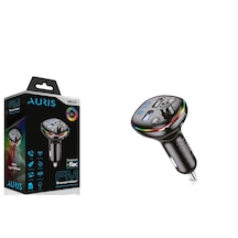 Auris Ars-c9 Bluetooth/usb Fm 20w 2usb+pd Rgb Fm Transmitter