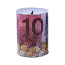 Dekoratif Ev Dekorasyon Dayanıklı Euro Para Bankası Para Kutusu 10