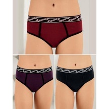 6 Lı Paket Şahinler Bayan Likralı Bikini Külot B3084