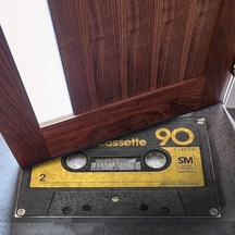 Monnhein Kapı Önü Paspası - Modern Ve Şık Kapı Paspası Ev, Ofis Ve Dış Mekân Kullanımı İçin Sm Cassette 90 45x65 Açık Bej