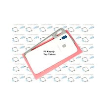 Samsung Uyumlu Galaxy A30 A 305 Full Kasa Arka Pil Batarya Kapağı Beyaz