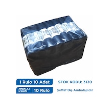 Sarılı Endüstriyel Çöp Torbası Hantal Boy 100X150 Koli 10 Rulo