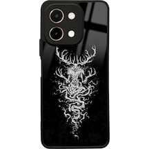 Vivo Y28 Witcher 3 Deer Tasarımlı Glossy Telefon Kılıfı Çok Renkli