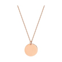 Glorria Rose Altın Plaka Kolye N11.29746
