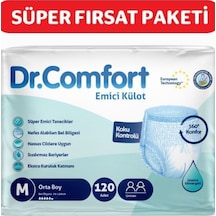 Yetişkin Mmici Külot Bez Medium 30'lu 4 Paket 120 Adet M