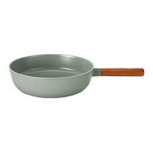 Neoflam Fika Gri Alüminyum Döküm Gaz ve İndüksiyonlu Wok Tava