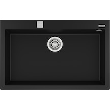 Teka Forsquare 72.40 Tg Tek Hazneli Tegranite+ Eviye - Siyah - 115230000