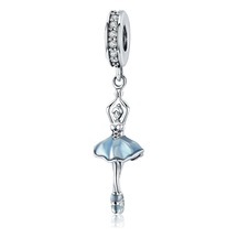 Nur Silver Balerin Gümüş Charm Nur-bl12476