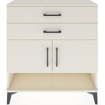 Arges Şifonyer 2 Raflı 2 Çekmeceli 2 Kapaklı 88x30x96 Aytaşı-... Aytaşı