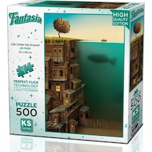 Ks Games 500 Parça Yerin Altındaki Yaşam Puzzle