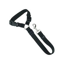 Köpek Emniyet Kemeri - Köpek Araç Tasması Ve Gezdirme Tasması Siyah