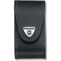 Victorinox Deri Kamp Çakı Kılıfı 4.0521.3 Siyah Cırtcırtlı Siyah