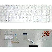 Acer İle Uyumlu Aspire 5830g, 5830gt, 5830t, 5830tg, E1 Z5we1 Notebook Klavye Beyaz Tr