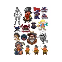 Korsan Sticker Set 11 15 Parça Telefon, Tablet, Defter, Laptop Sticker