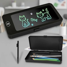 Lcd Dokunmatik Ekranlı Kalemlik Siyah Renk Lisinya