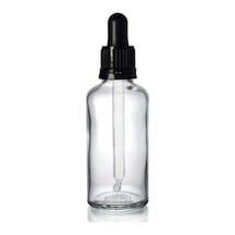 Şeffaf Cam Şişe 20 Ml Sıkmalı Damlalıklı Kapak 18 Mm 3042 Adet