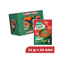 Knorr Çabuk Çorba Kıtırlı Domates 22 Gr X 24 Adet