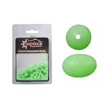 Captain Glow Boncuk Oval Çapari Ve Takım Boncuğu 5mm 100lü Paket Oval Boncuk