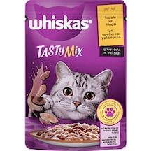 Pouch Tastymix Sos İçinde Kuzulu Ve Hindili Yetişkin Kedi Konservesi 85 Gr