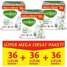 Molped Pure Soft Mega Fırsat Uzun Ultra 36 Lı X 3 Adett PKT.MOLPED.036