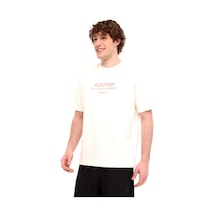 Lotto M-zahın Tee 5fx Ekru Erkek Kısa Kol T-shirt Bej
