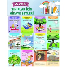 2.ve 3.sınıflar İçin Severek Okuyup Yazarım 10 Lu Hikaye Seti 48 Sayfa