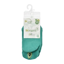 Bibaby Organik Çorap Soket Sneakers Cute Mint - 9386 Yeşil Bibaby Organik Çorap Soket Sneakers Cute Mint - 9386 Yeşil