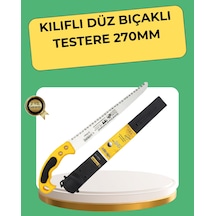 270 Mm Düz Bıçaklı Bahçe Budama Testeresi Kılıflı