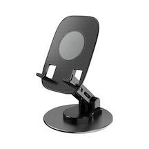 Fonksiyonel Siyah Telefon Standı F17s - Taşınabilir Ve Ergonomik