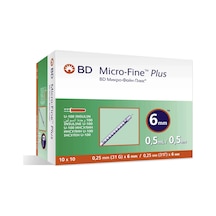 Micro-fine İnsülin Enjektörü 6 Mm 0.5 Ml