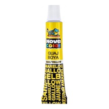 Nova Color Guaj Boya Tüp 12 Li Sarı Nc-115 12 Adet Sarı