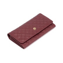 Tergan Bordo Deri Kadın Cüzdan - S1cb00005783-g7q Bordo