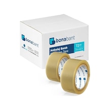 Bonabant Akrilik 4,5Cm X 100Mt 72 Adet Şeffaf Koli Bandı