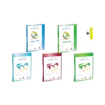 Üç Dört Beş Tyt Matematik Fen Fizik Kimya Biyoloji Deneme 5 Kitap Yeni